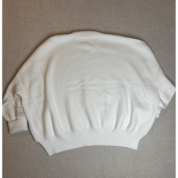 Free People Womens Sweater Size Medium White - Picture 2 of 4